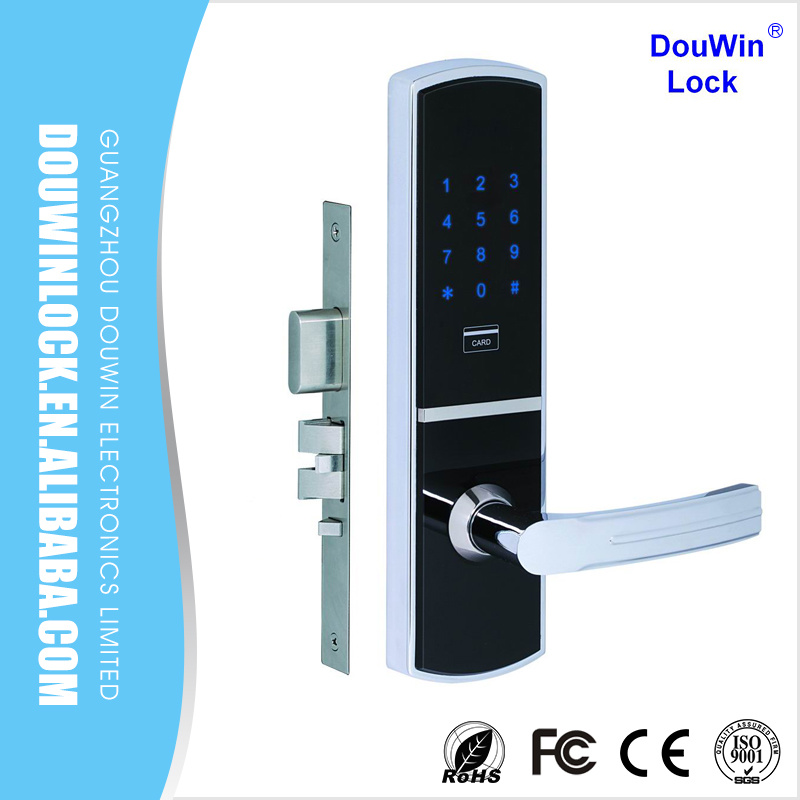 Security Digital Keypad Card Key Home Door Lock