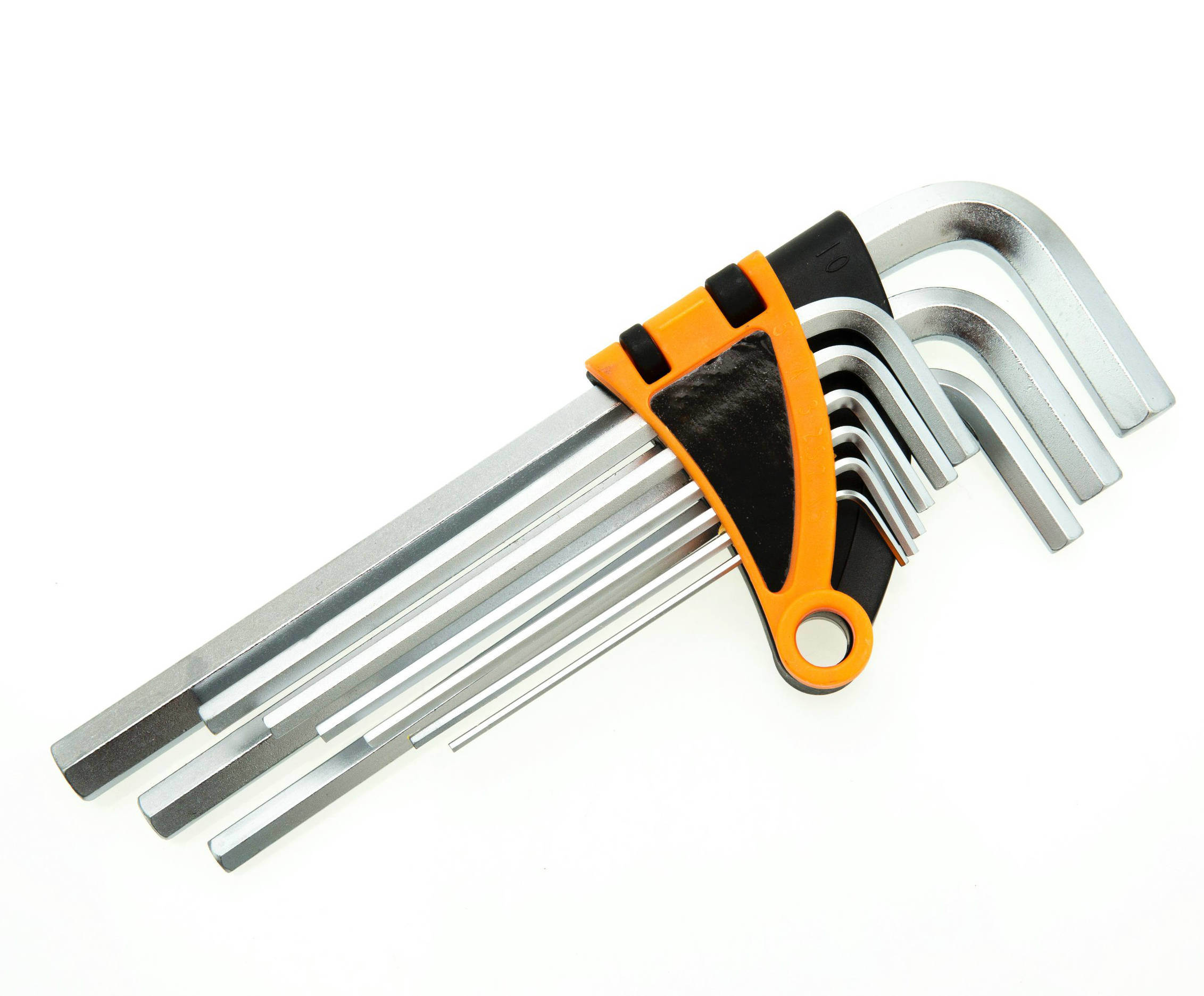 9PCS Hex Key Wrench Allen Key Set Flat Head