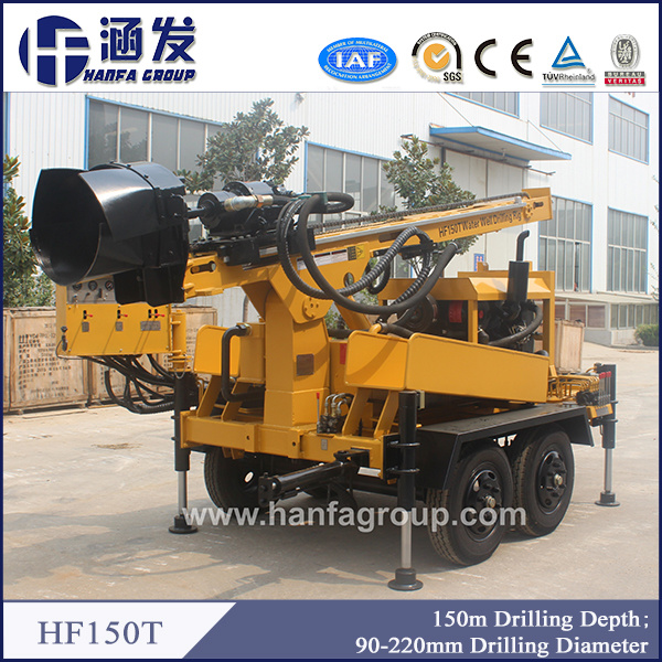 150m Drilling Depth Hf150t Water Well Hammer Drill