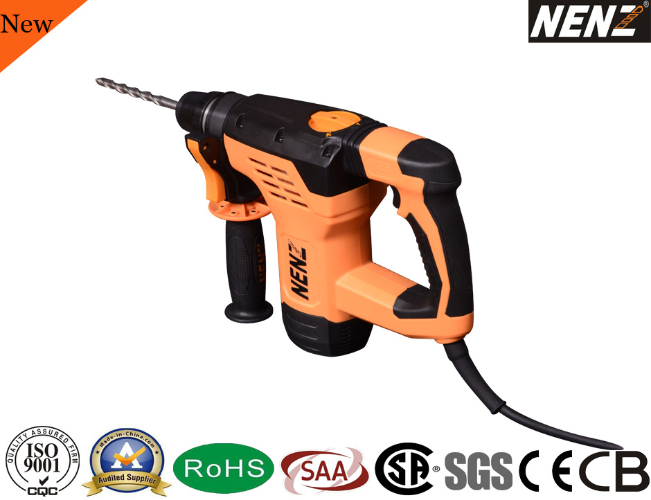 SDS Plus Professional Quality 30mm 900W Corded Rotary Hammer (NZ30)