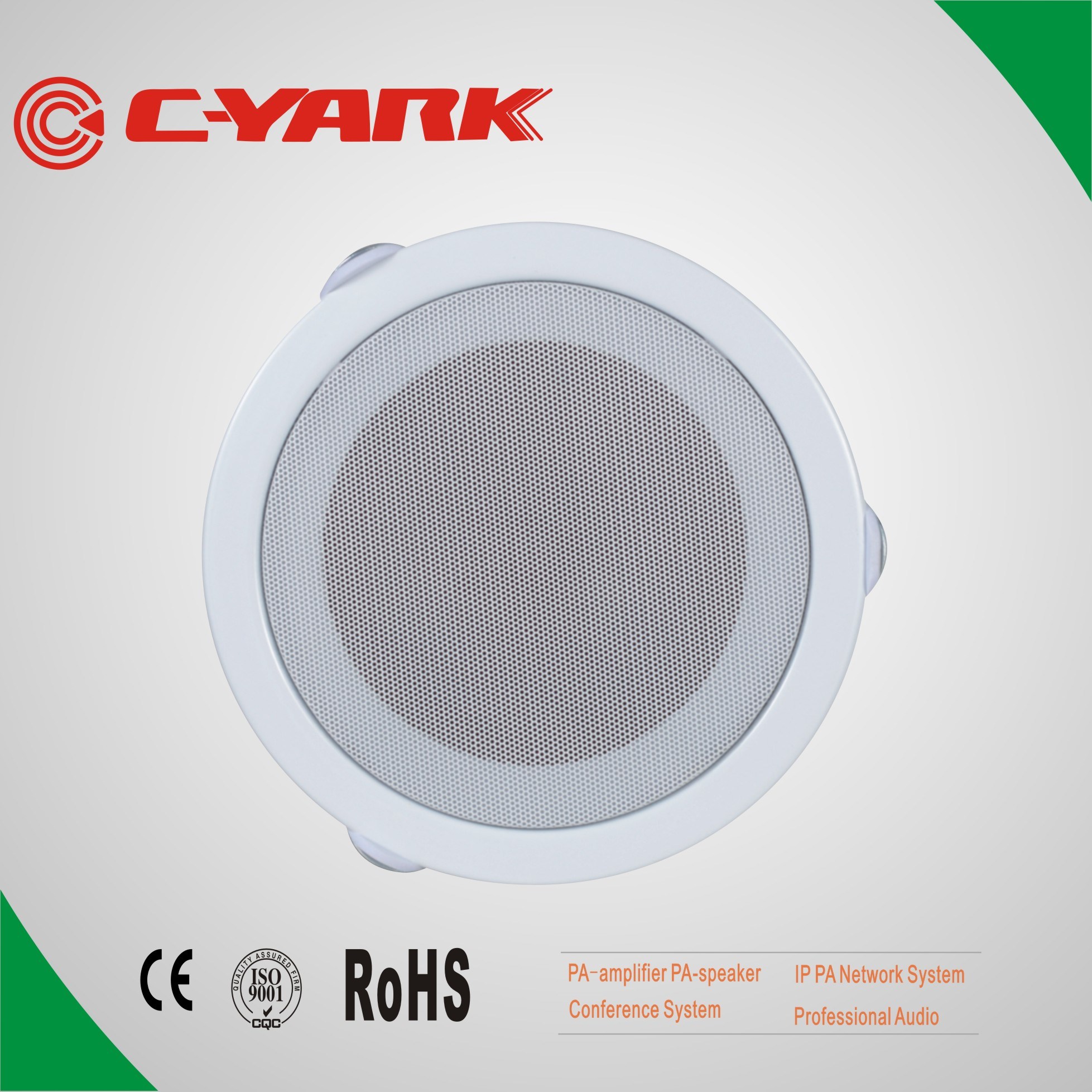 C-Yark High Tone 6W Ceiling Speaker with Voltage