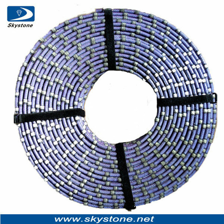 Stationary Diamond Wire for Granite Marble Block Dressing