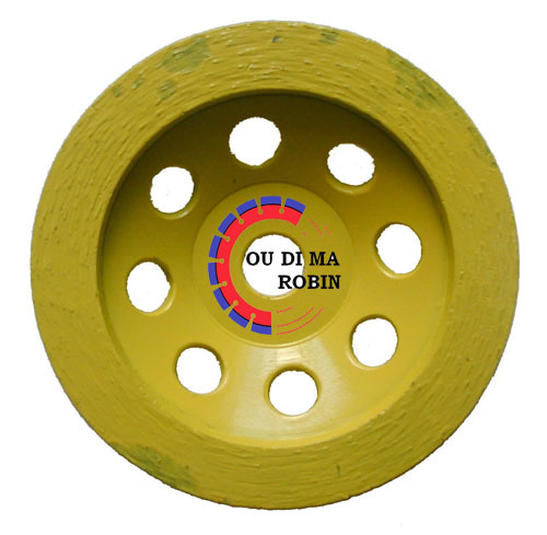 Diamond Rim Cup Wheel for Polishing Stones