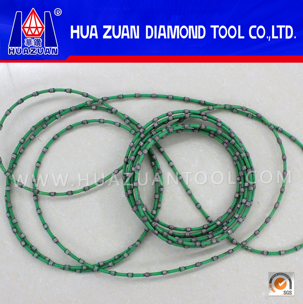 Wire Rope Manufacturers Selling Diamond Wire Saw for Granite Marble