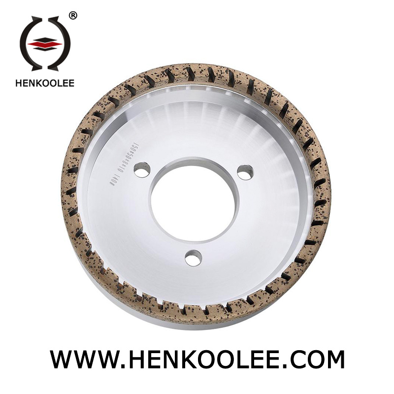 High Quality Stainless Steel Diamond Grit Grinding Wheel for Glass