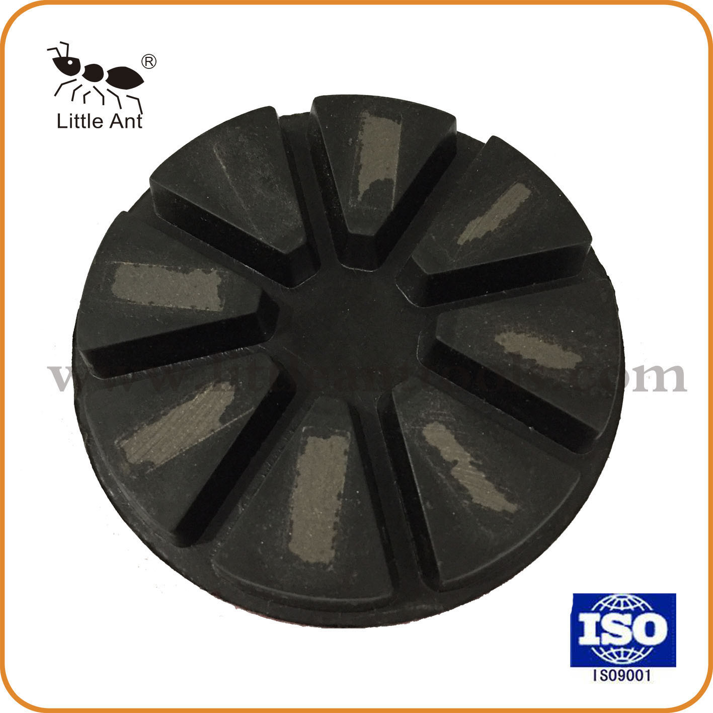 10 mm Thickness Metal with Resin Polishing Pad, Professional Stone Polishing Tool, Abrasive Tool for Concrete, Floor.