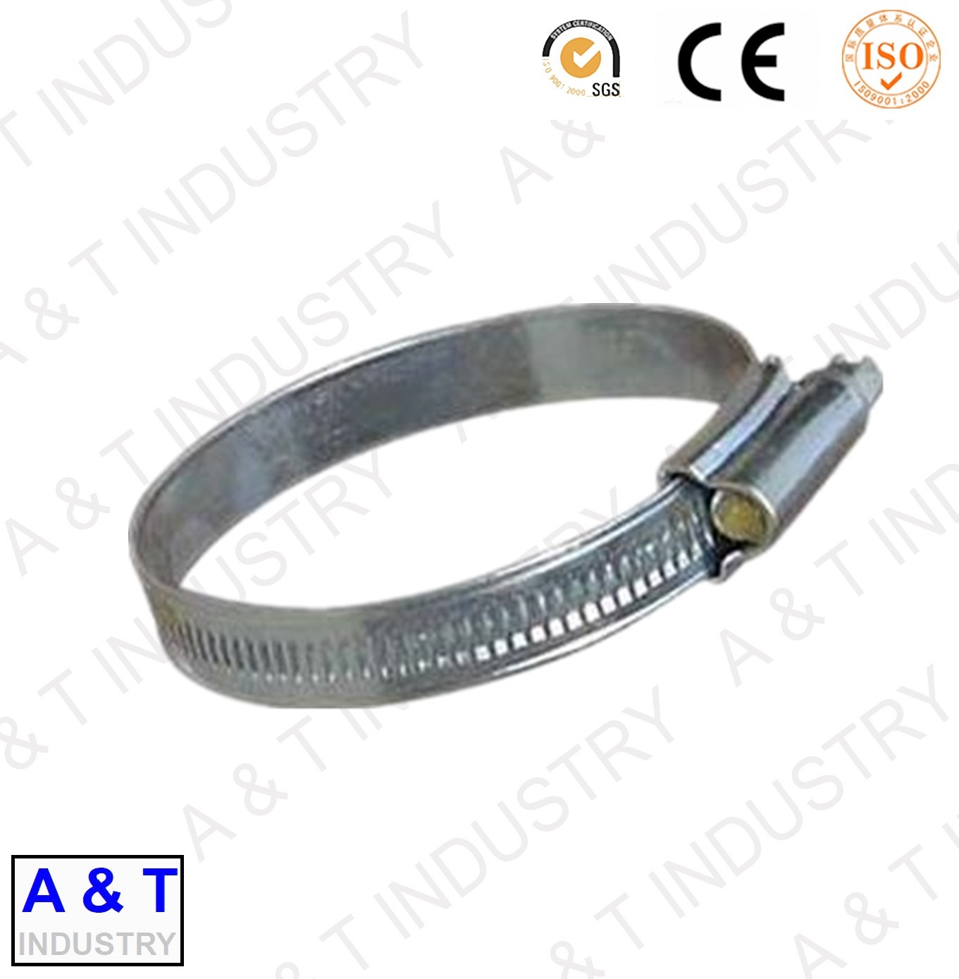 American Type Stainless Steel Hose Clamp (Band width: 8mm & 12.7mm)