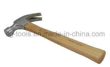 Claw Hammer with Hickory Handle for Building Tool