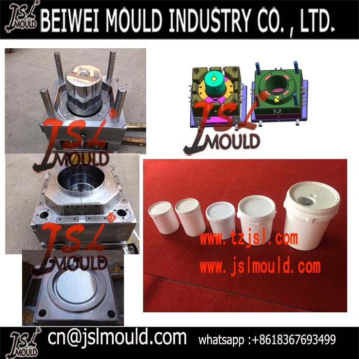 China Professional 10L/15L/20 L Plastic Paint Bucket Mold