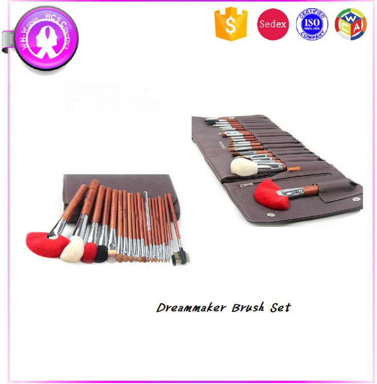 20PCS Kits Bamboo Handle Professional Cosmetics Brush Set