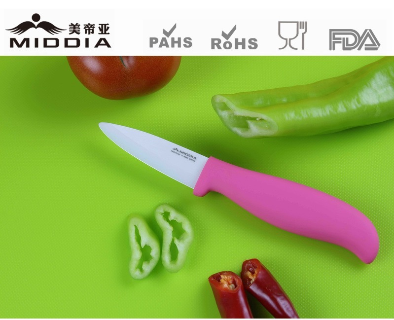 Professional Kitchen Knife Manufacturer of Ceramic Fruit Knife