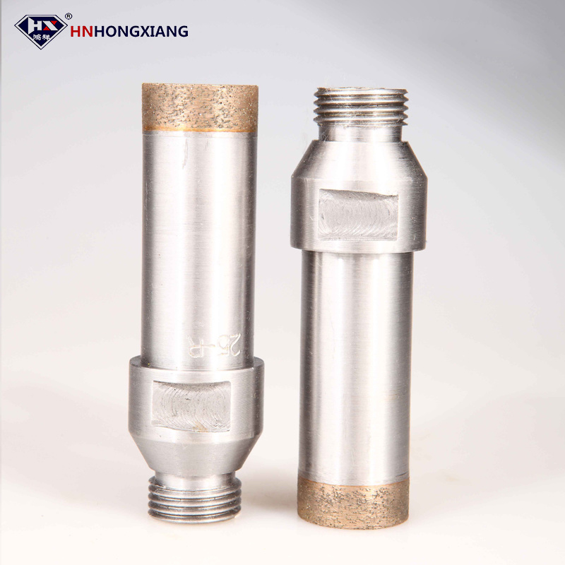 No Chipping Diamond Thread Shank Drill Bits for Glass Drilling