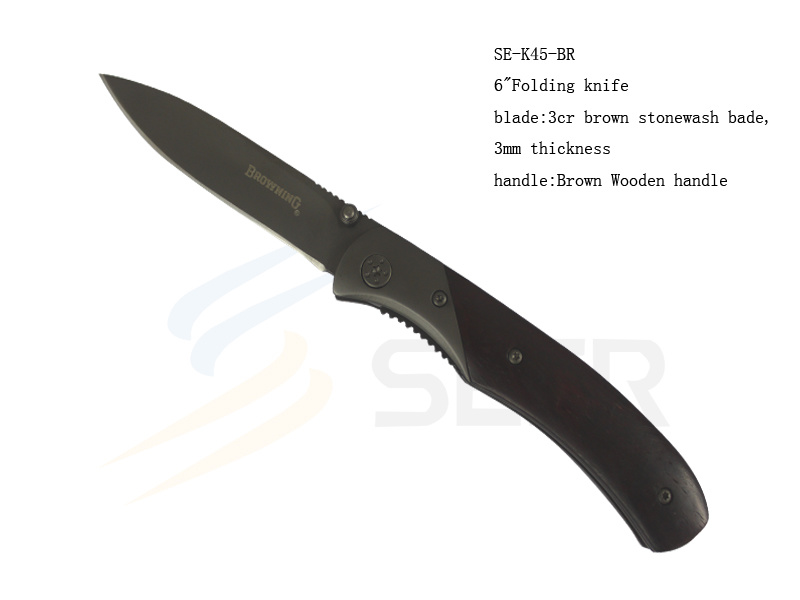 420 Stainless Steel Folding Knife (SE-45)