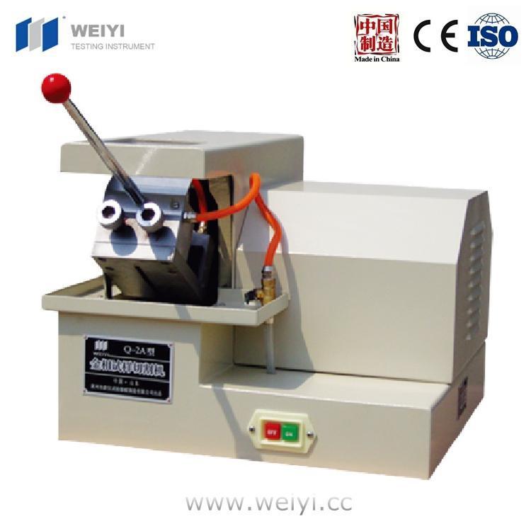 Q-2A Metallography Sample Cutting Machine Diamond Cutting Wheel Laboratory Usage