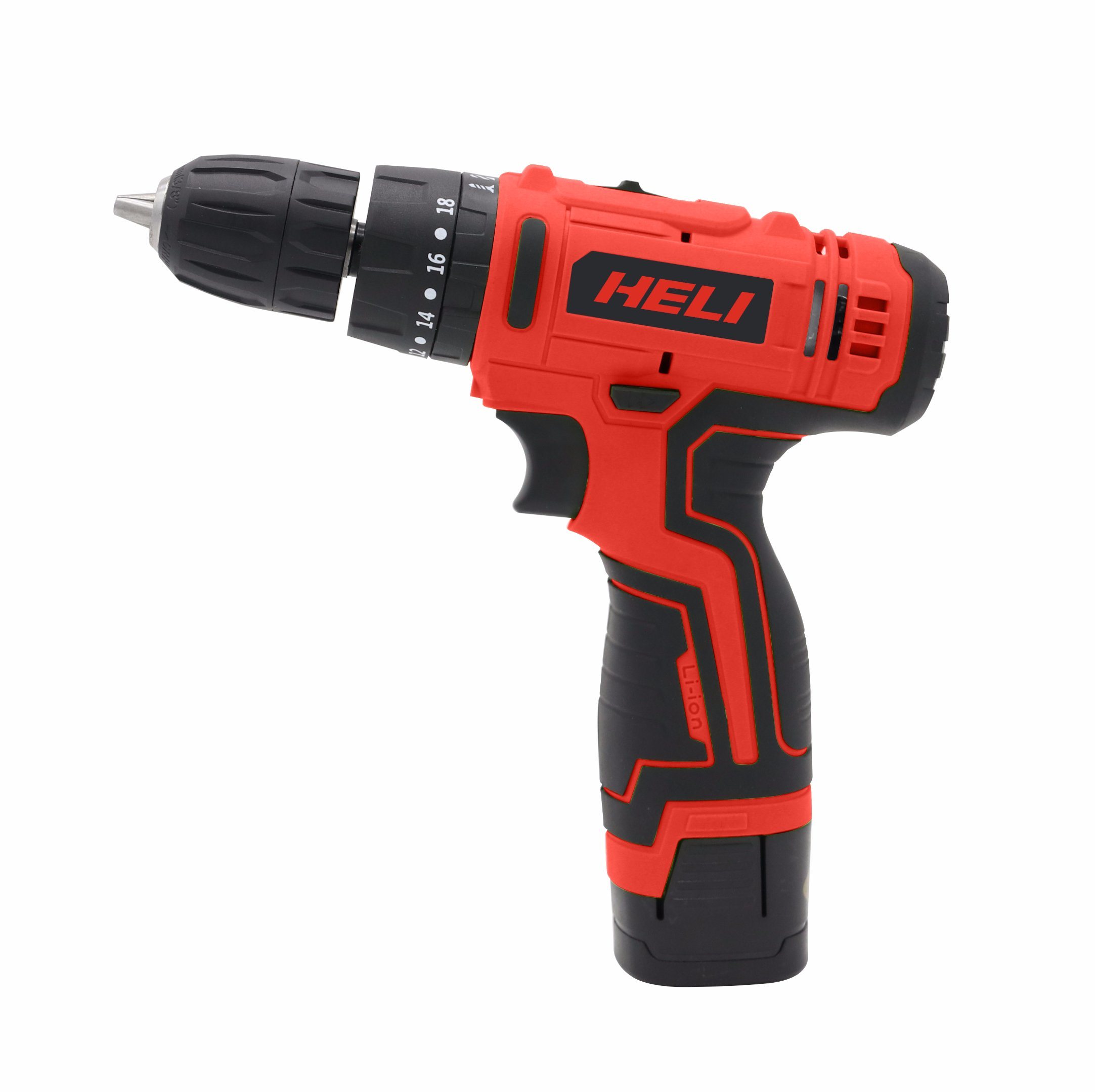 10mm 16.8V Cordless Impact Drill Power Tool with Li Ion Battery (HTZ18BC)