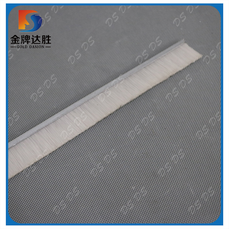 White Nylon Bristle Sealing Brush Strip