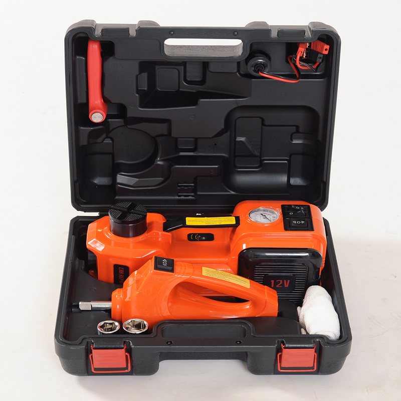 Portable5 Tons 12V Electric Hydraulic Lift Car Jack with Air Compressor