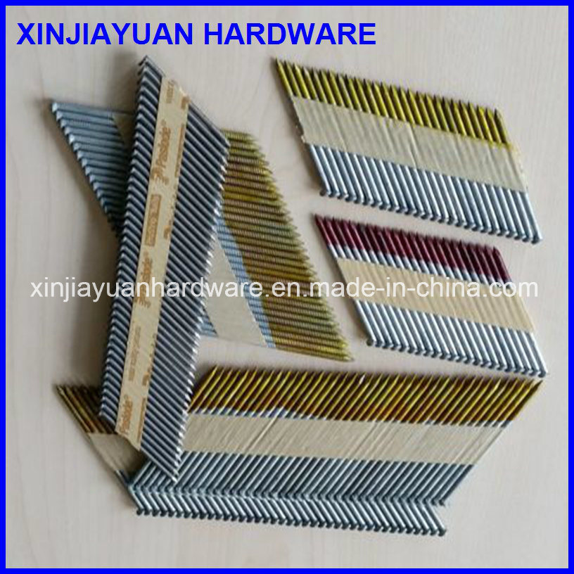 Wholesale 34 Degree Bright Smooth Shank Paper Collated Framing Nail
