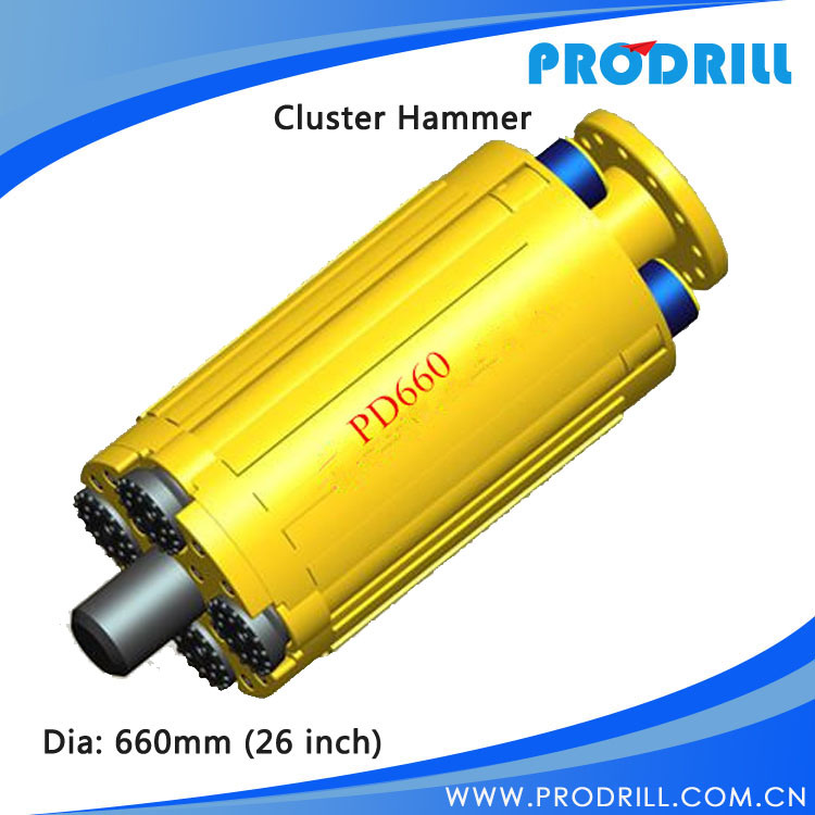 Pd Series Cluster Hammer for Hard Rock