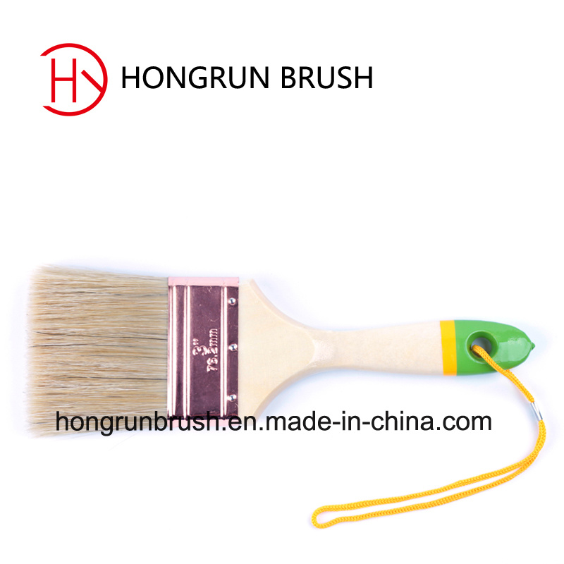 Wooden Handle Paint Brush (HYW0462)