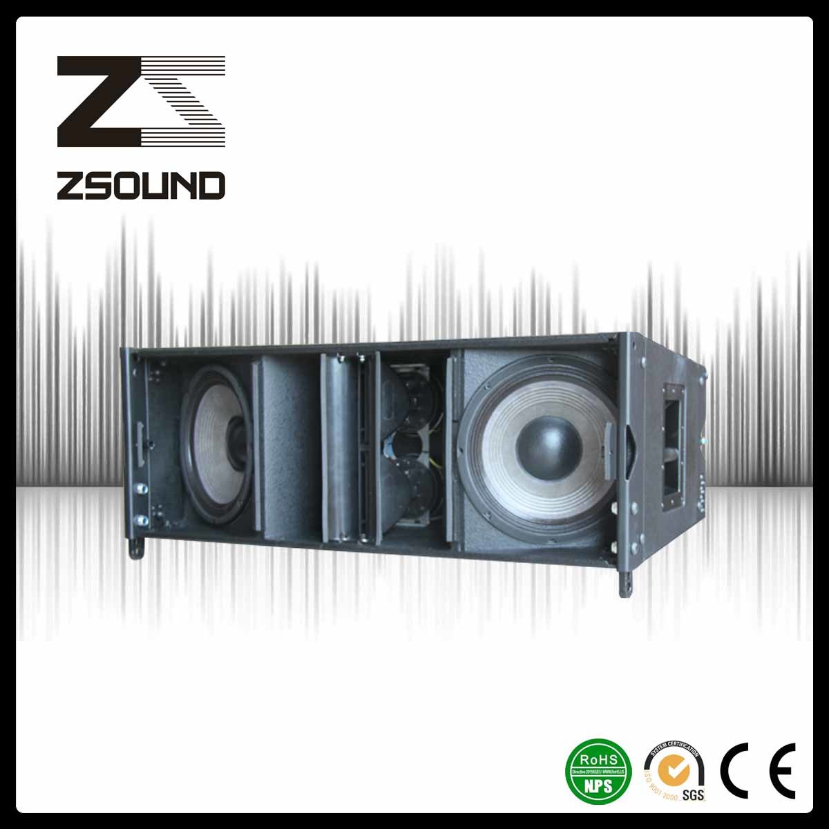 Neodymium High Sensitivity Dual 12 Inch Line Attay System Speaker