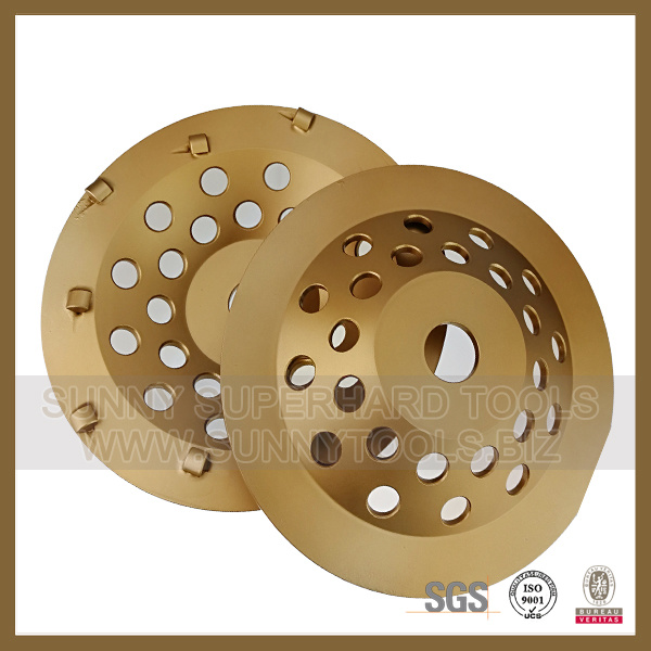 7 Inch 180mm Concrete Expoxy Floor Scraper PCD Diamond Cup Wheel