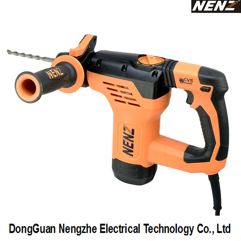 Nenz Nz30 Used on Construction Industry Rotary Hammer for Drilling Concrete Wall