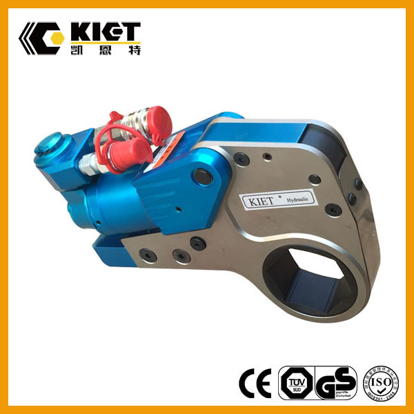 Kiet Brand Hexagon Cassette Hydraulic Torque Wrench with Al-Ti Alloy Material