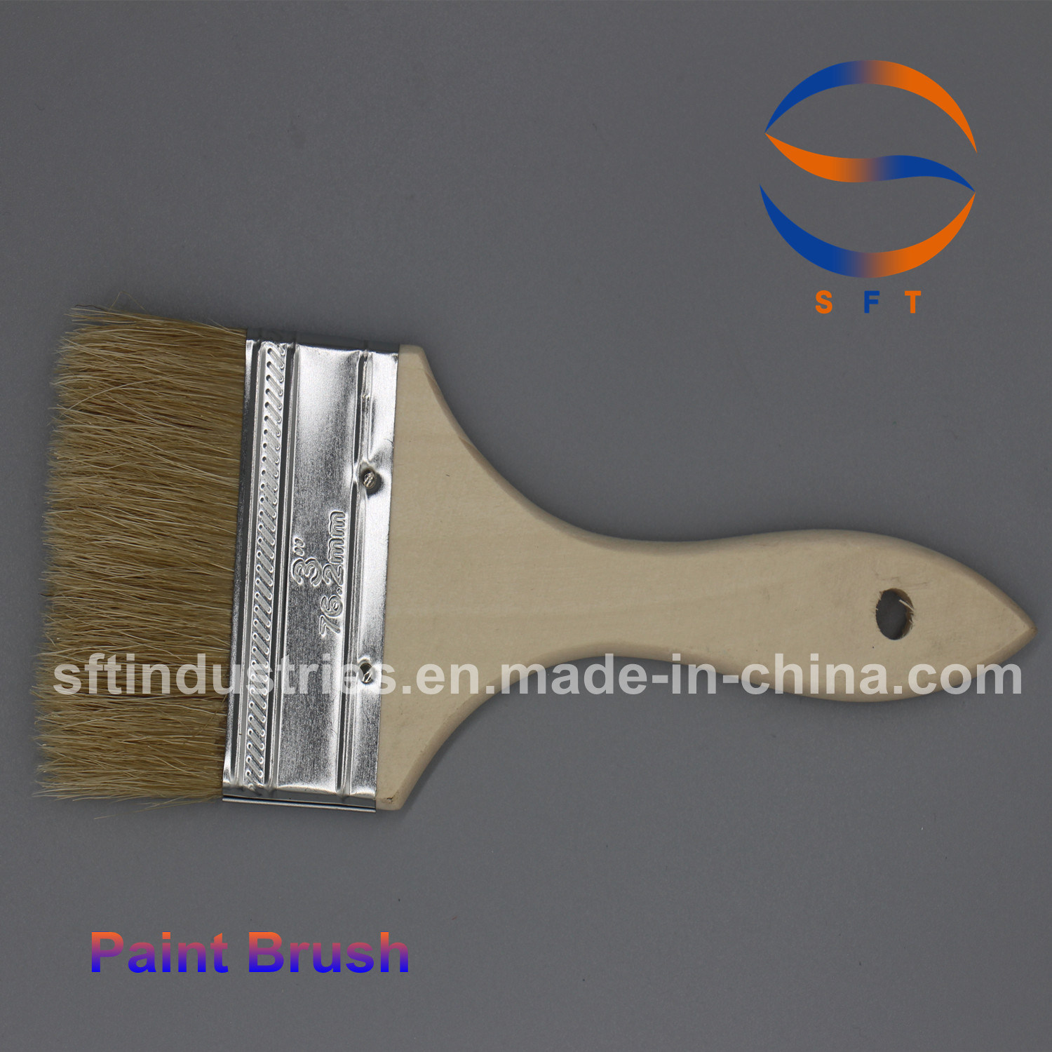 3'' Wooden Handle Bristle Paint Brush for FRP