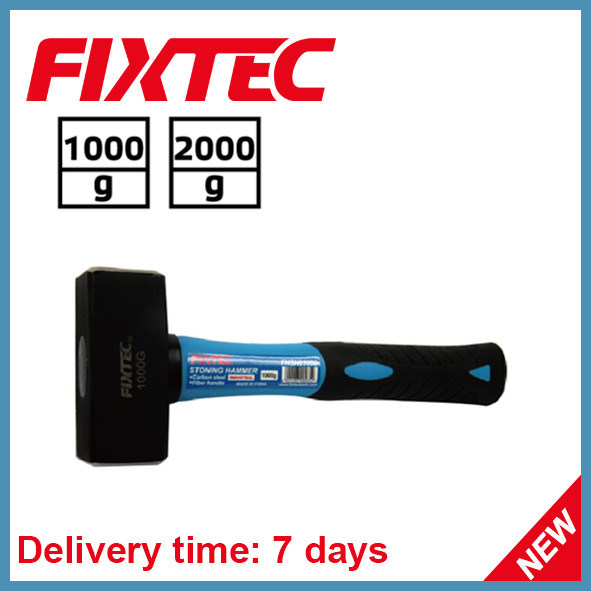 Fixtex 1000g 2000g Stoning Hammer with Fiber Glass Handle