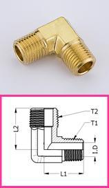 Brass Forging Male Thread Pipe Elbow