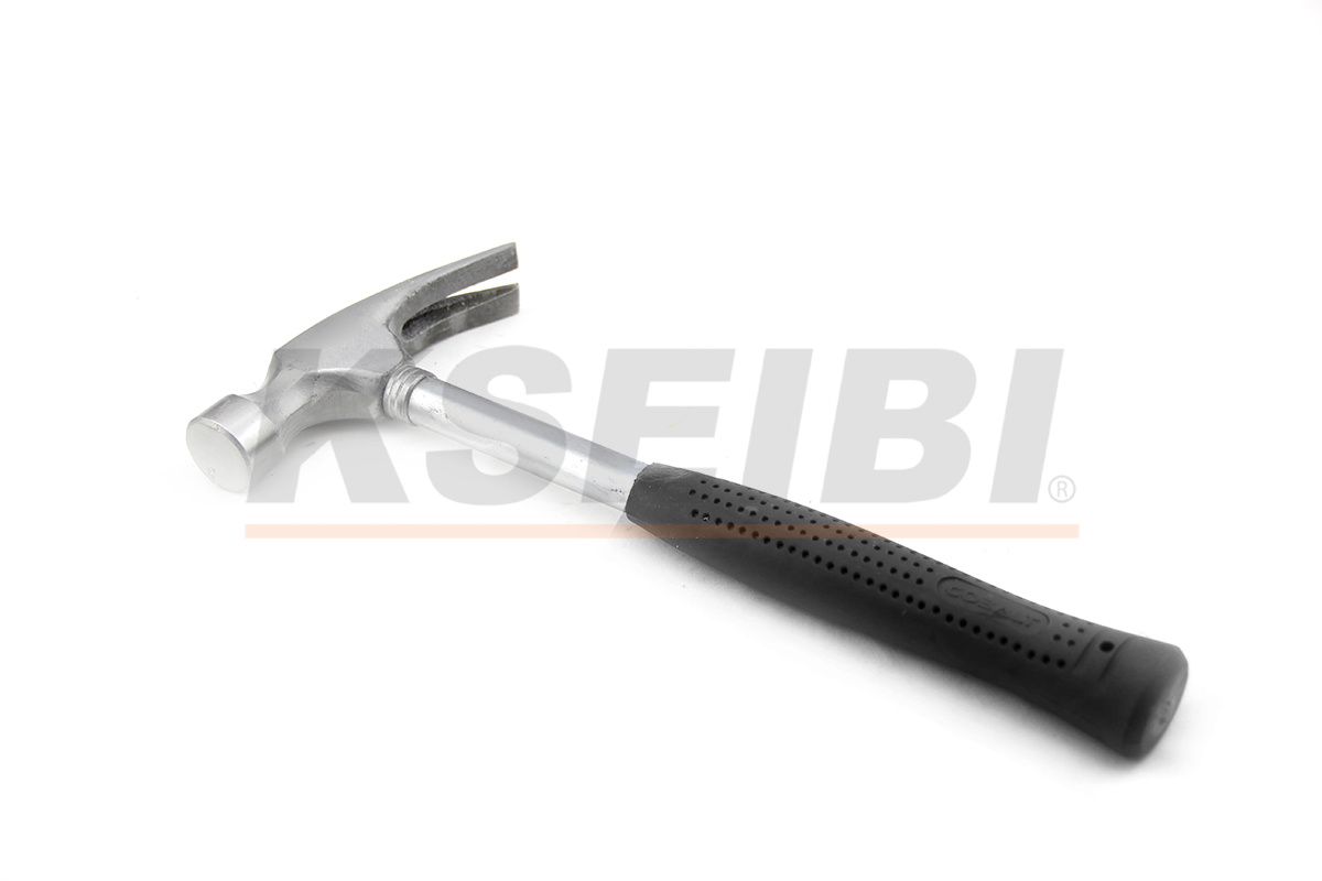 Kseibi Curved/Straight Head Claw Hammer with Tubular Handle
