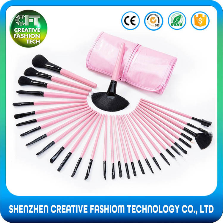 Get Discount High Quality Professional 32PCS Synthetic Hair Cosmetic Brush Set