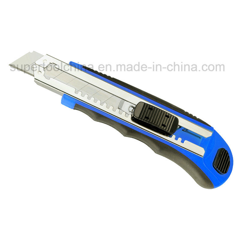 Automatic Blade Loading Utility Knife with Extra Lock (381037)