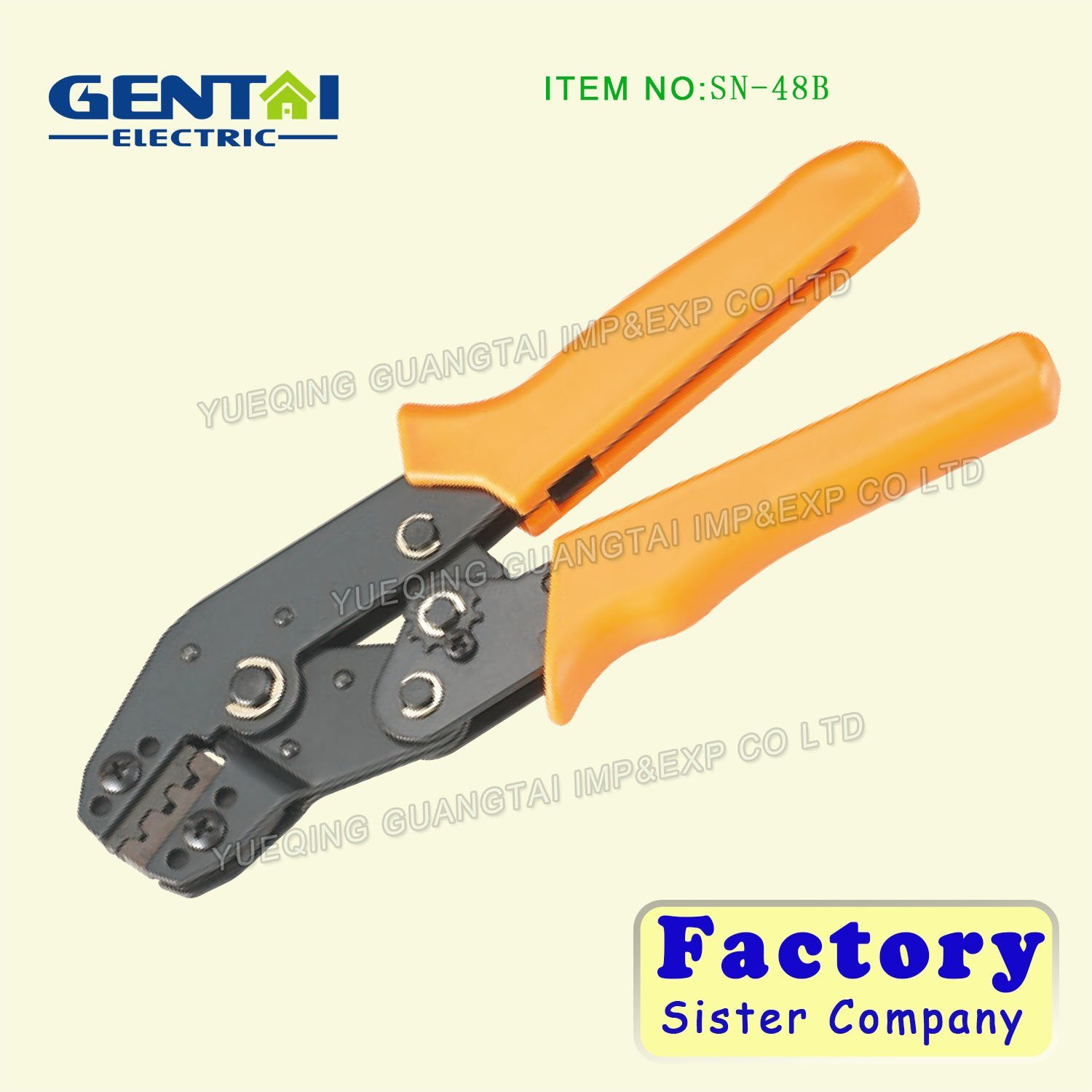 Multi Function Crimping Pliers for Crimping Non-Insulated Terminals