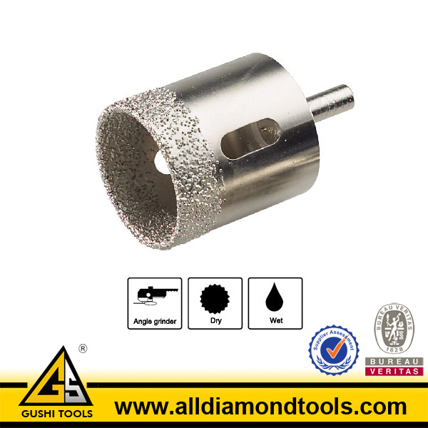 Vacuum Brazed Diamond Core Drill Bits for Tile and Glass