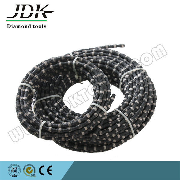 11mm Rubber Diamond Wire Saw Diamond Tools for Marble Quarry