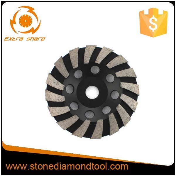 125mm Turbo Diamond Grinding Grinding Cup Wheel for Concrete