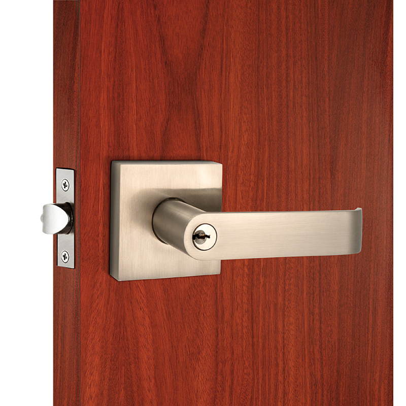 Door Hardware Bathroom Door Lock with Handles in Stainless Steel 304