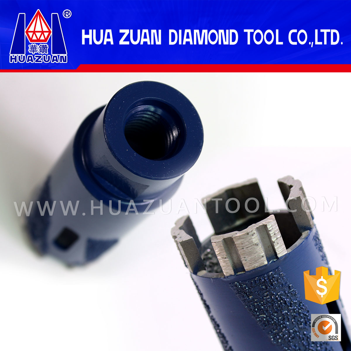 Vacuum Brazed Diamond Tools Dry Use