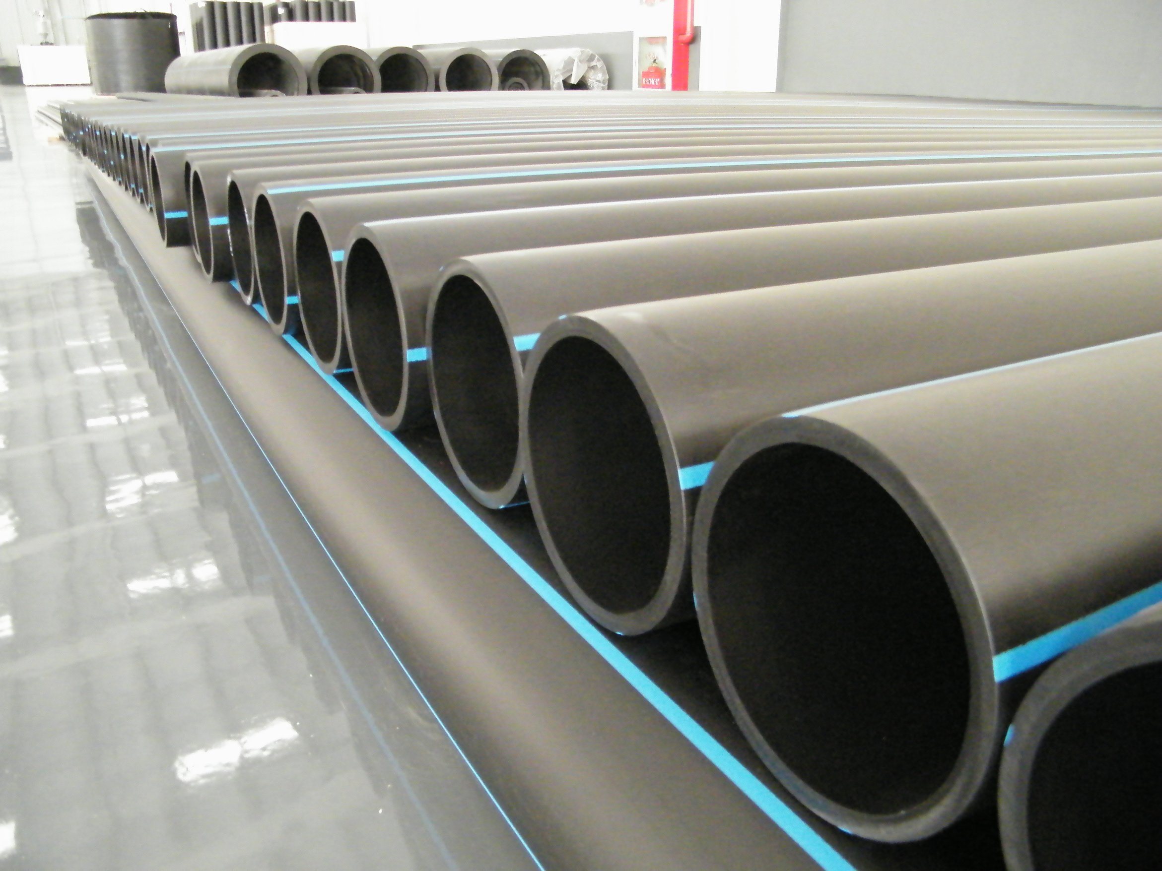 PE80 or PE100 Full Sizes Diameter HDPE Pipe for Water Supply