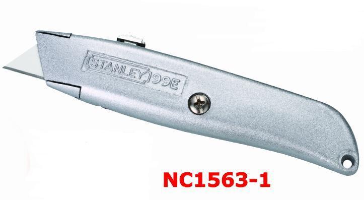 Heavy Duty Utility Knife with Zinc Alloy Grip (NC1563-1)