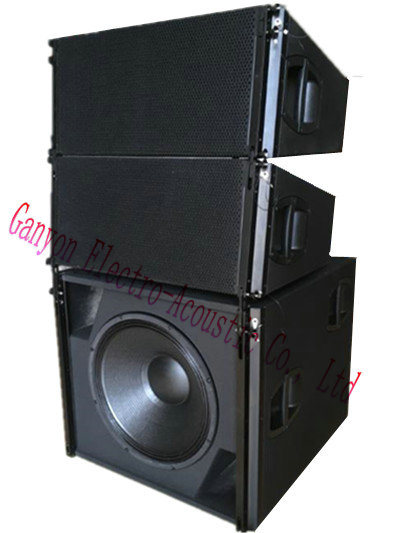 V8 &V-Sub 3 Way Dual 10 Inch Line Array Concert Loud Speaker
