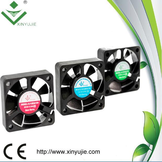 50*50*15mm DC Cooling Fans 2016 Plastic Fan Made in China