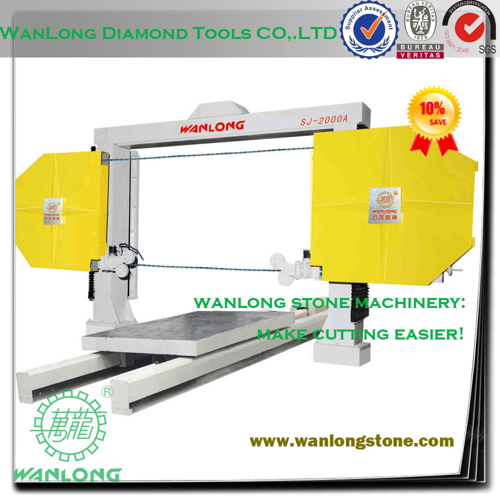 Sj-2000A Numerical Control Multi Wire Saw Machine for Granite Slab and Marble Slab Sawing