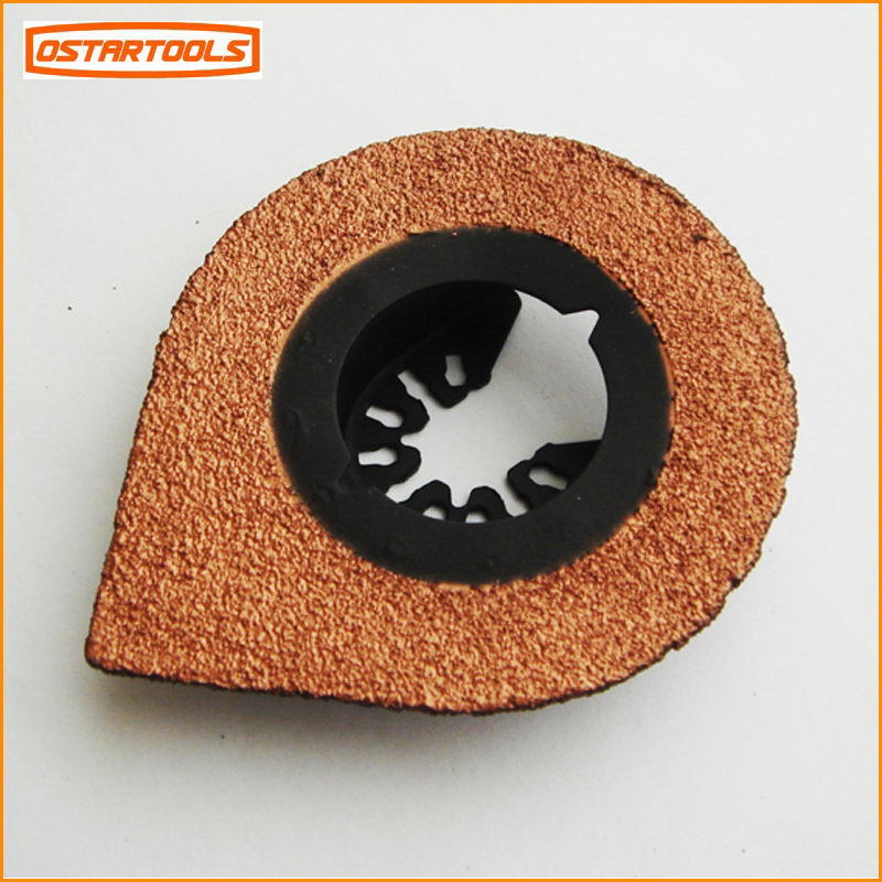 70mm Carbide Abrasive Rasp Used for Oscillating Power Tool