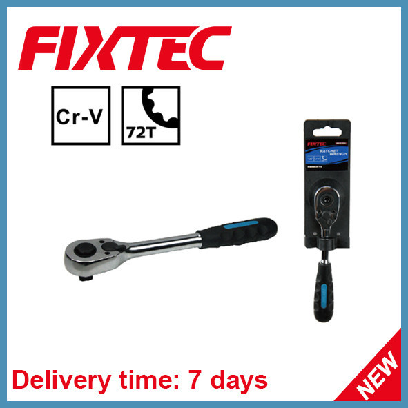 Fixtec Hand Tools CRV 72 Teeth 1/4'' Ratchet Wrench
