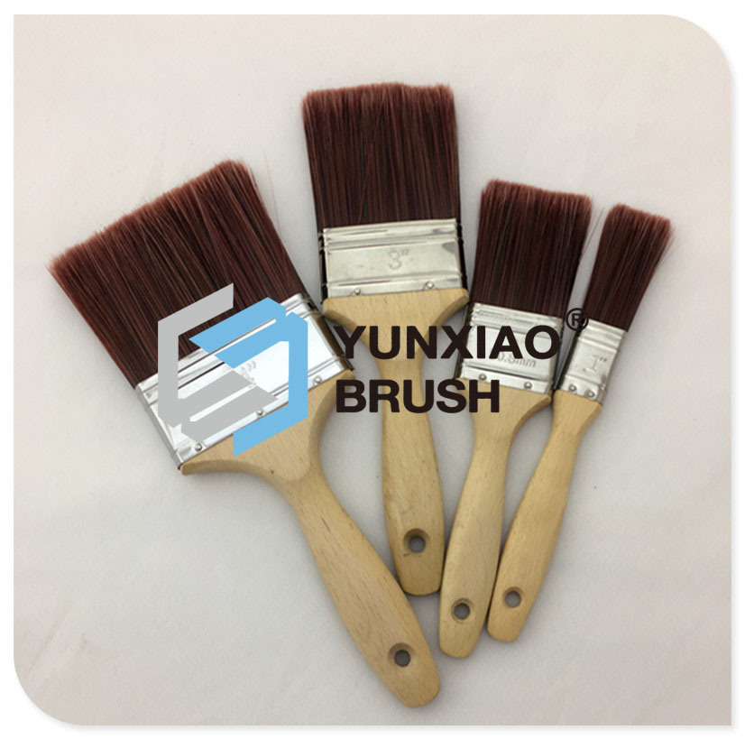 Filament Paint Brush with Wood Handle Hand Tools
