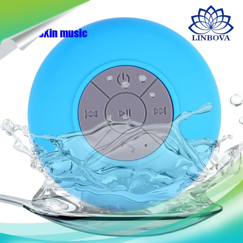 Waterproof Bluetooth 2.1 EDR Shower Portable Speaker-Assorted Colors
