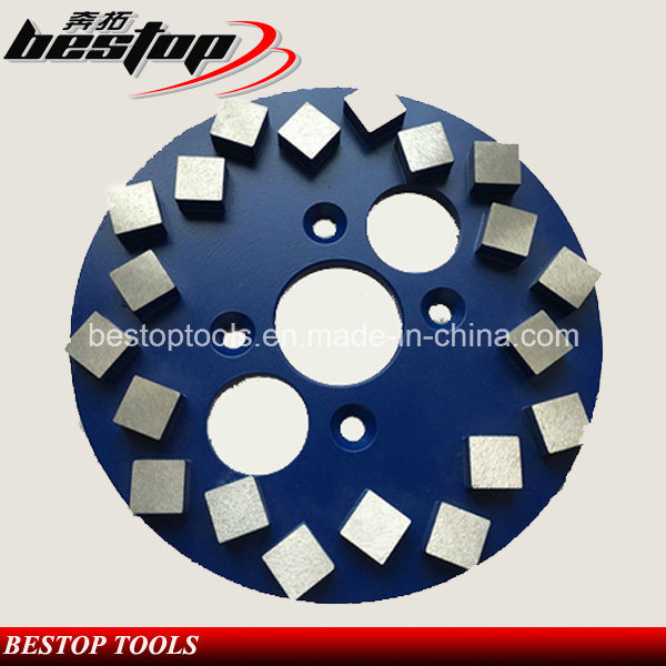 10inch Segmented Blastrac Diamond Metal Grinding Wheel for Concrete